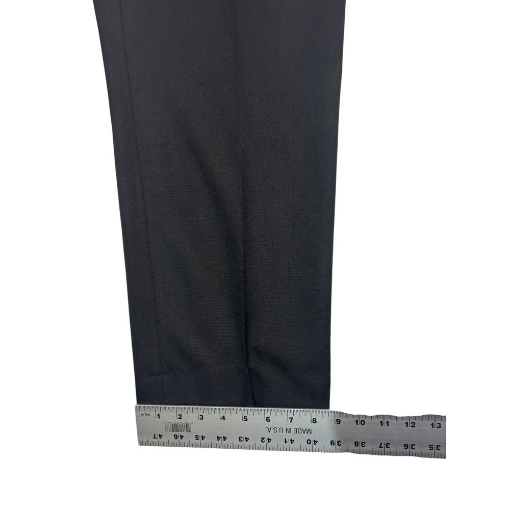Jos A Bank 44S 38x29 Black Tuxedo 2pc Pant Suit Wool Formal Evening Dinner Tux